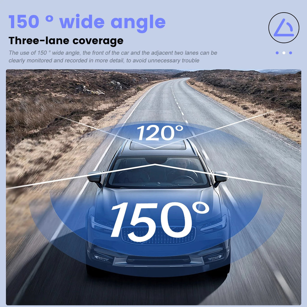 Podofo 3.16 inch 1080P Car DVR Camera Dual Recording HD Car Recorder With Motion Detection Night Vision Support TF Card