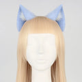 Cute Animal Cat Ears Headband Furry Artificial Gothic Headband Gothic