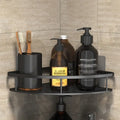 Bathroom Storage Rack No Drill Shelves Wall Mount Corner