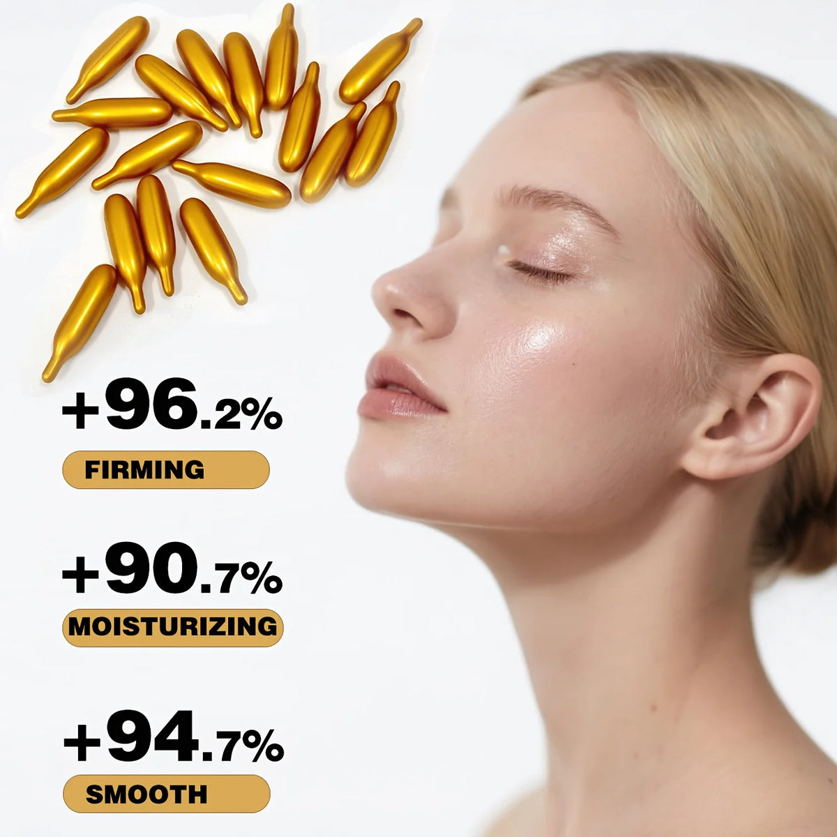 Vitamin E Deep Moisturizing Capsule Essence, hydrates and smooths the skin