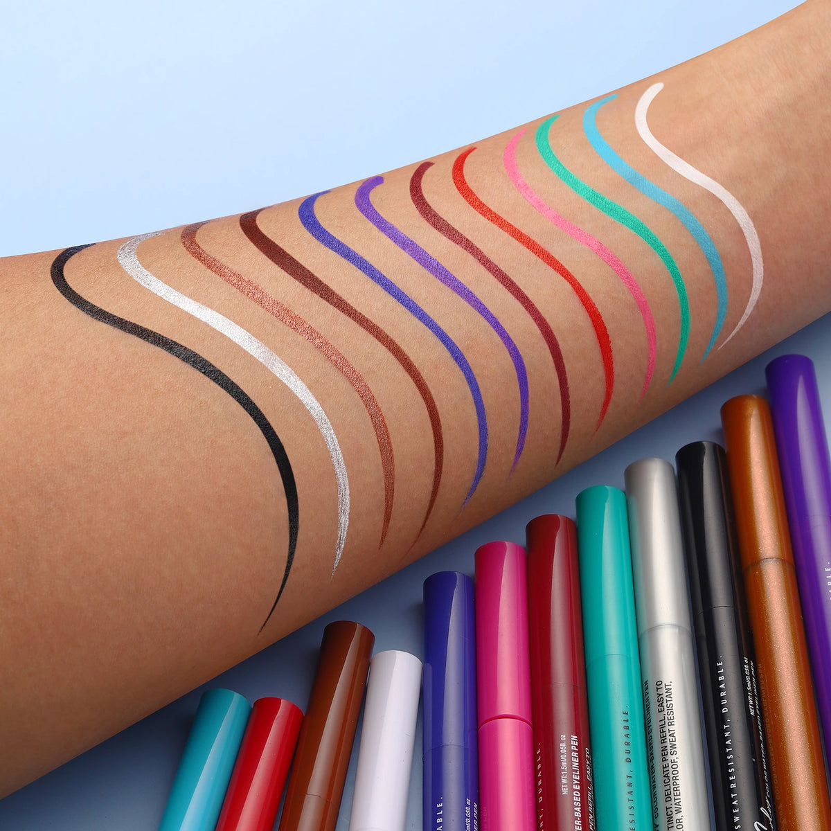 1PC Liquid Eyeliner Pen, Waterproof and Sweat Proof, Non Smudging