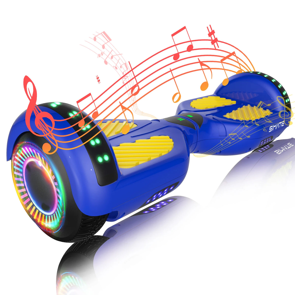 SIMATE P6 Hoverboard, 6.5" Self Balancing Scooter