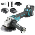 Makita DGA404 18VBrushless Angle Grinder: 125mm Wheel, 680W, 10000RPM for Metal Cutting, Grinding & Industrial Construction Jobs