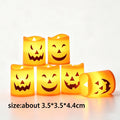 LED Pumpkin Lamp Warm Light Jack O Lantern