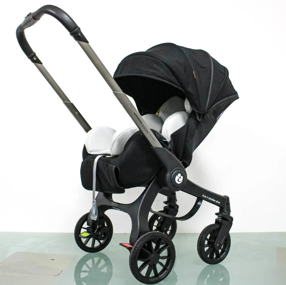 EU in Stock 4In1 Baby Stroller, Multifunctional Stroller Foldable with Car Seat Baby