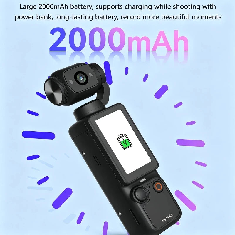Lenovo 4K HD WiFi Sports Wearable Camera and Vlogging