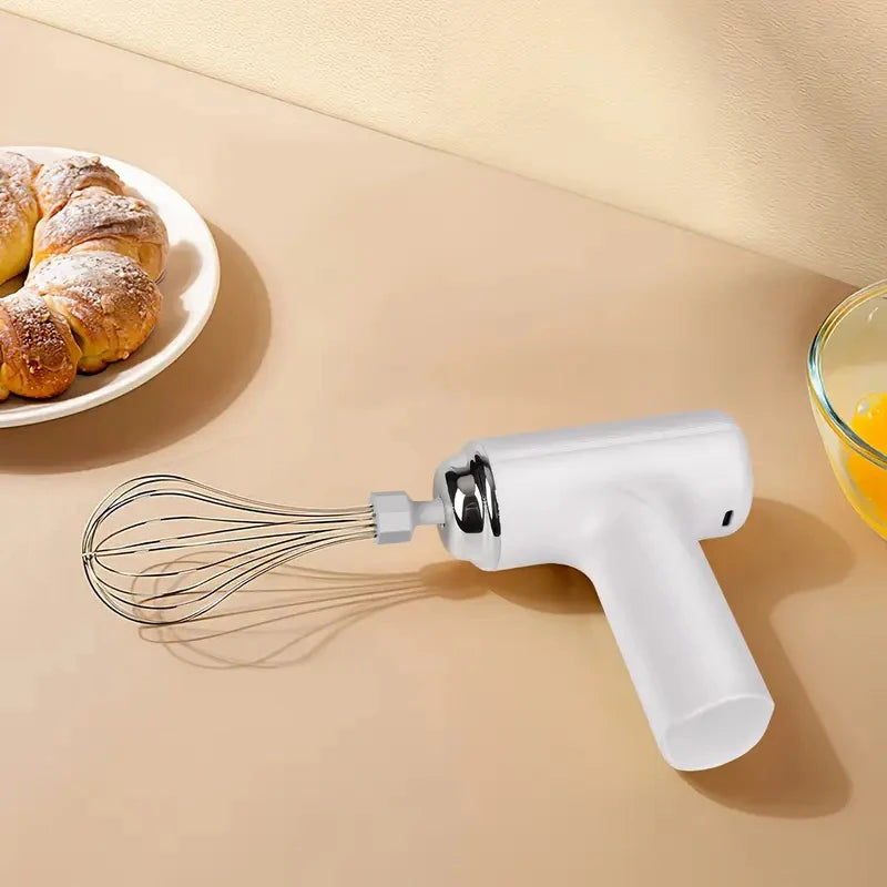 1 Portable Electric Mixer and Mixer - USB Charging,