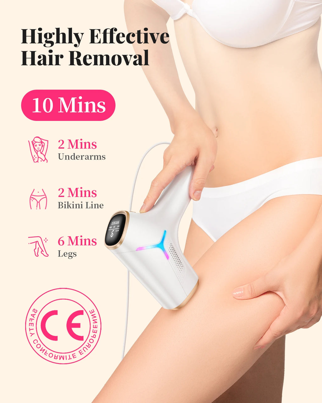 990000 Flashes Hair Removal for Women and Men IPL