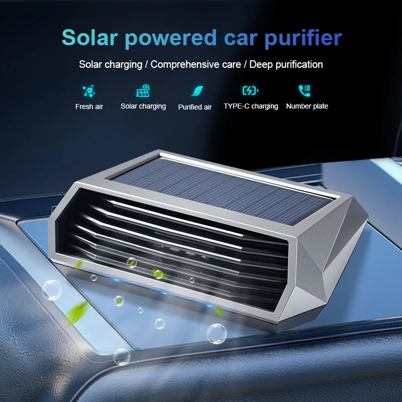 1pc, Solar Purifier, Automatic Operation, Air Purifier with Vibration Sensor