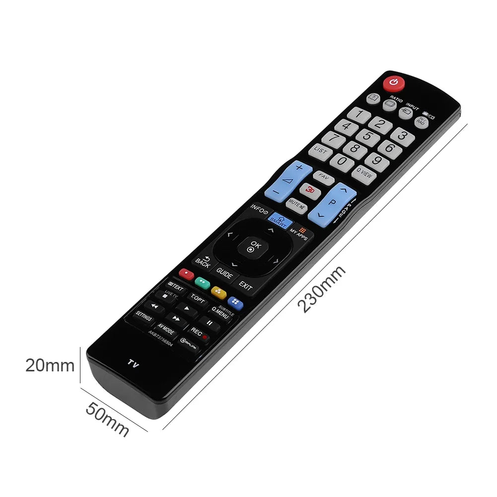Universal Plastic LCD TV Remote Control Replacement