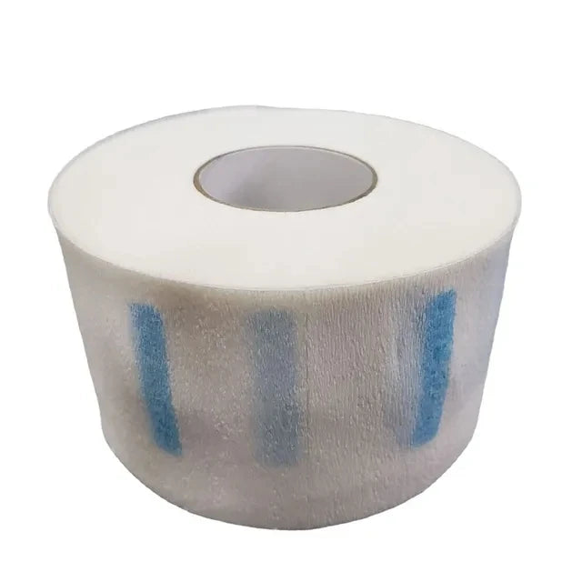 100PCS/Roll Disposable Hair Cutting Accessory Neck Paper Adjustable