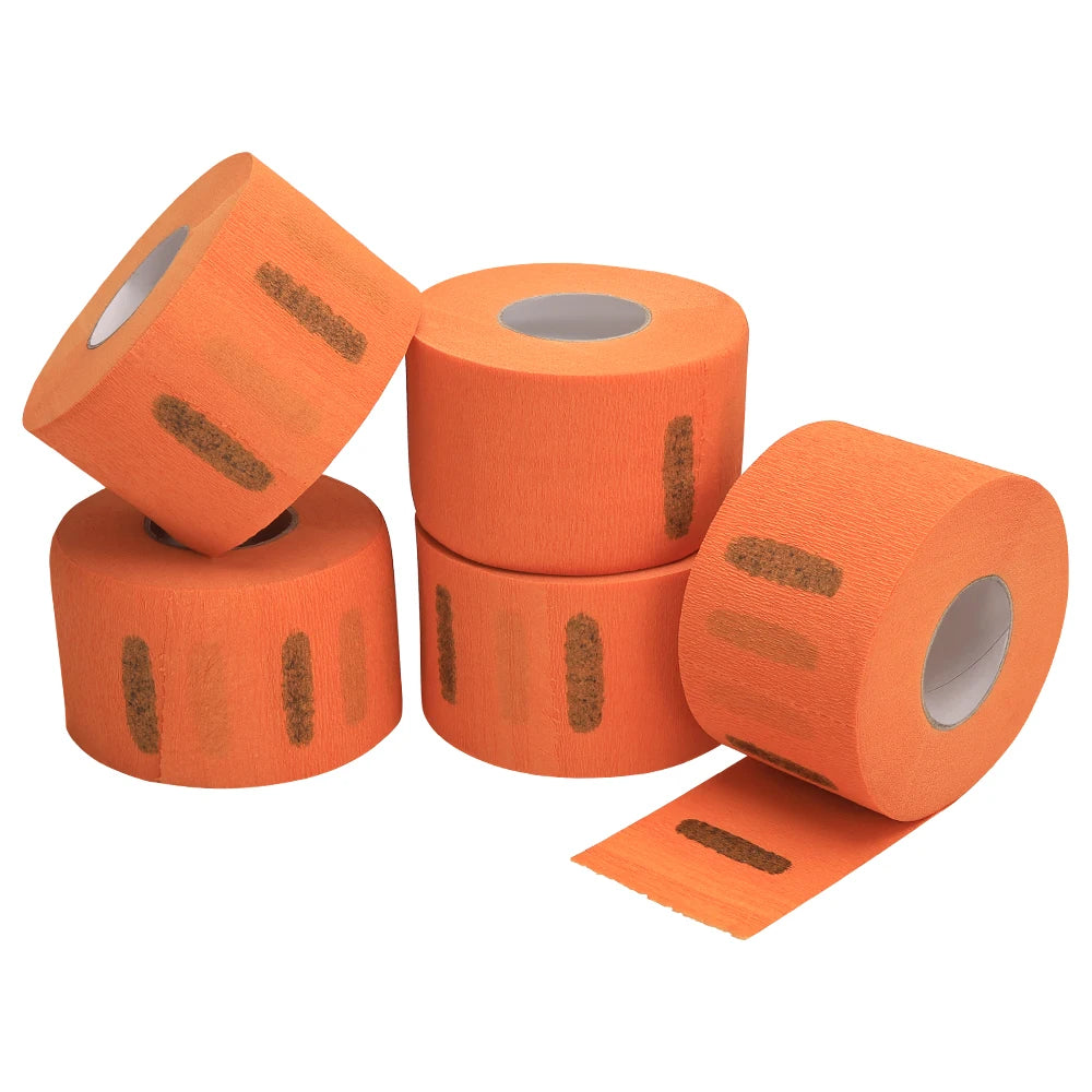 1 Roll/Pack Disposable Neck Strips Hair Cutting Accessory Neck Paper Adjustable Barber Dedicated Salon Hairdressing For Barber