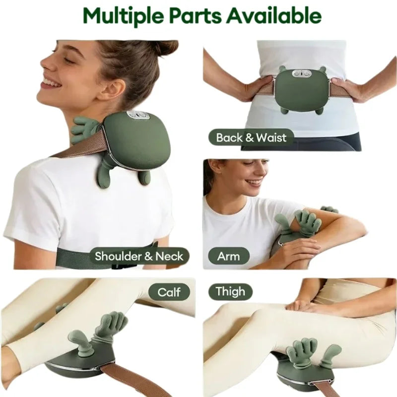 Ergonomic Deep Tissue Massager, Simulate Human 5 Fingers