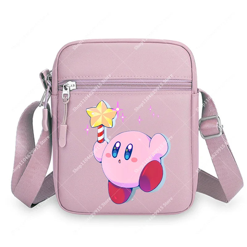 Star Kirbys Shoulder Bags Cute Cartoon Anime Crossbody Bag