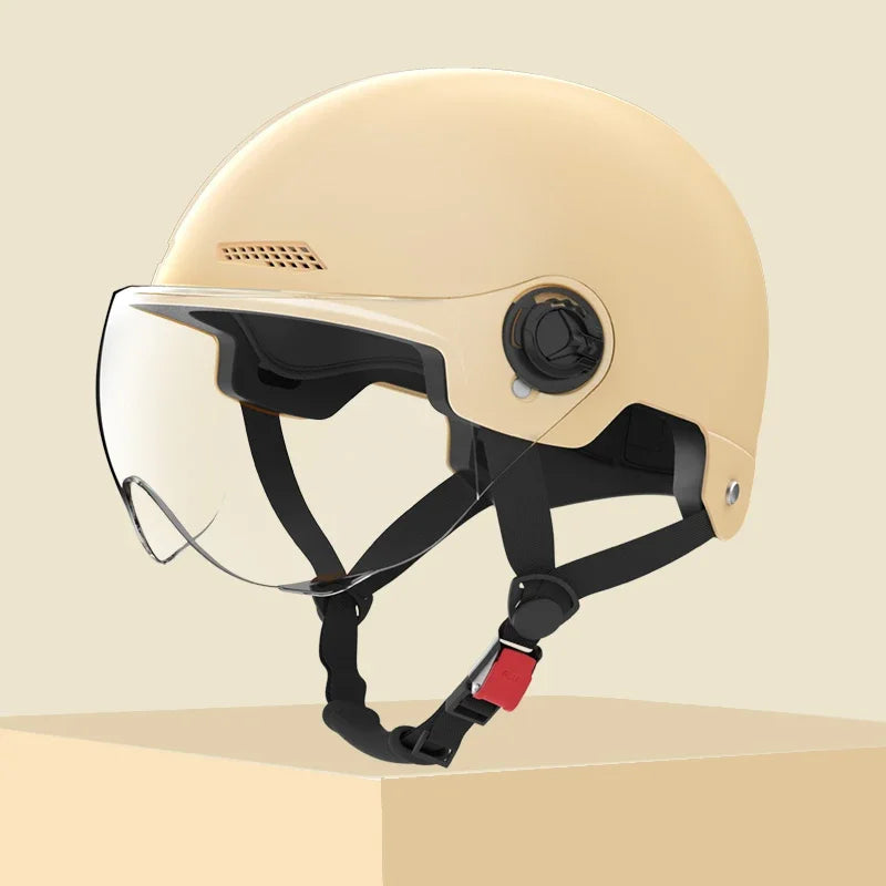 2025 Helmet For Electric bike  Motorcycle helmet  Man Woman Half Helmet in summer