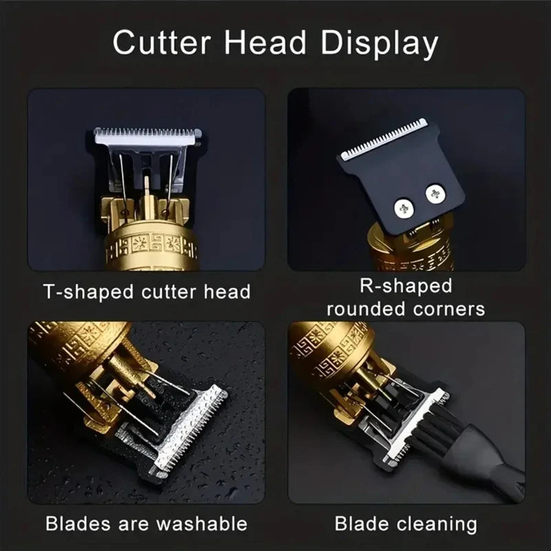 2026 Metal Hair Cutting Machine Clipper For Men Barber Shop