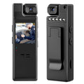 64G Body Camera With Video And Audio Recording, 1080P HD Police Body Worn Cam With 180° Rotatable Lens, Night Vision