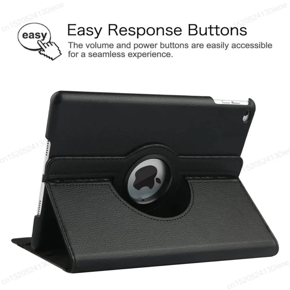 360 Rotation Leather For Ipad A16 2025 Case