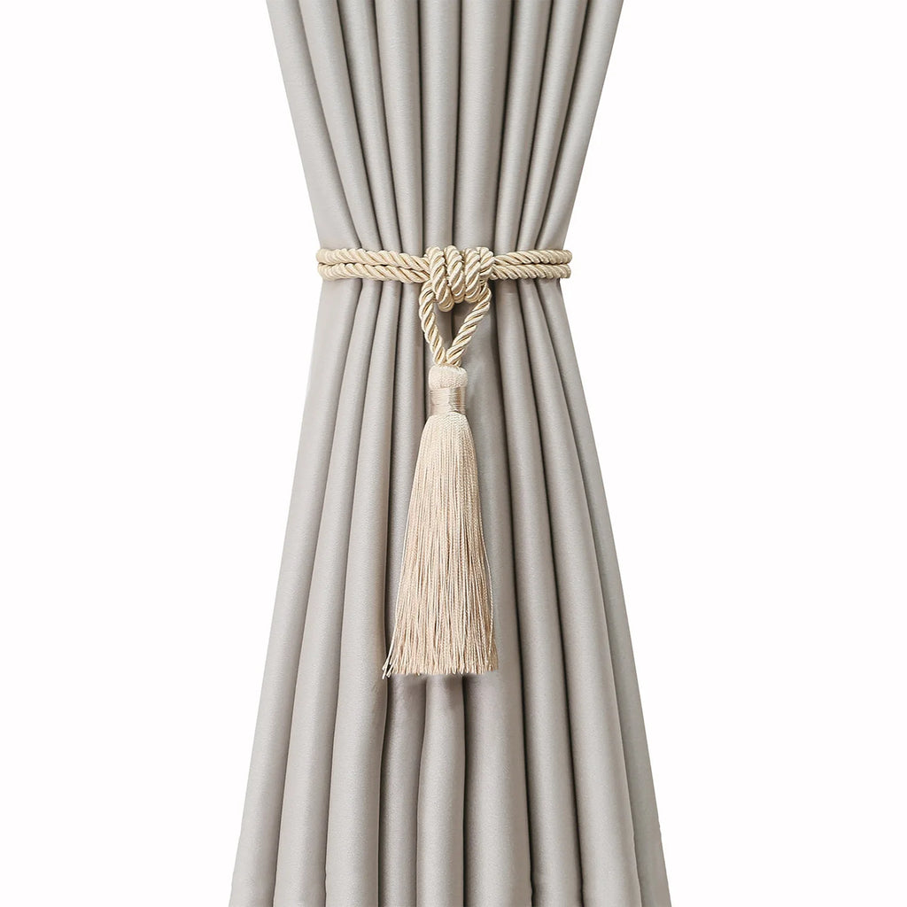 BEL AVENIR 1Pc Handmade Tassel Curtain Tieback