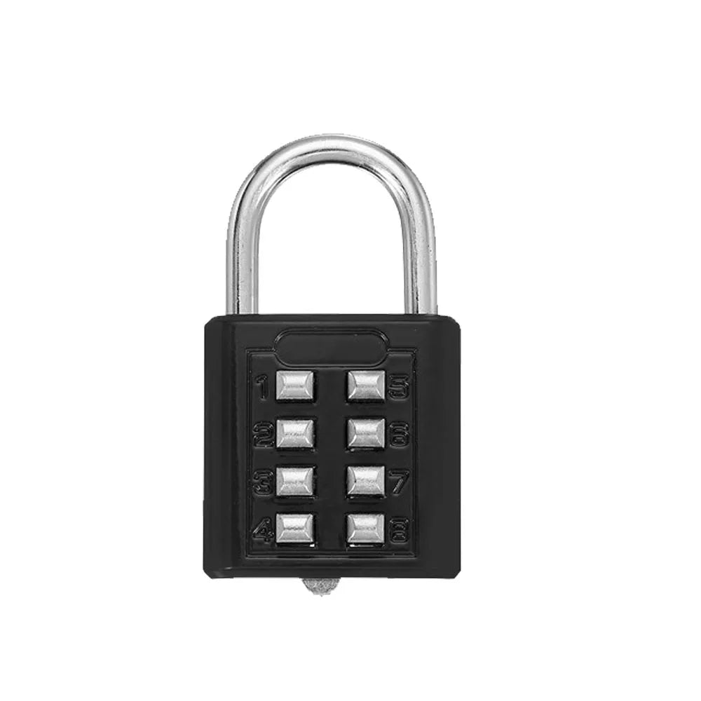 10 Digit Combination Outdoor Padlock Waterproof Zinc Alloy