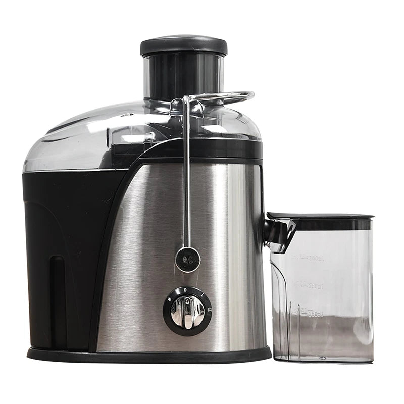 Electric Juicer Machine Stainless Steel Centrifugal 3inch Big Mouth Fruits And Vegetable Juice Extractor 2 Speeds Mixer Blender