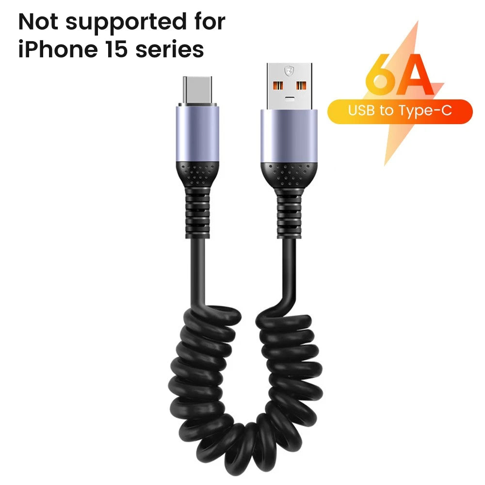 66W 100W Type C TO Type C Cable For iPhone 15 Huawei Xiaomi Samsung