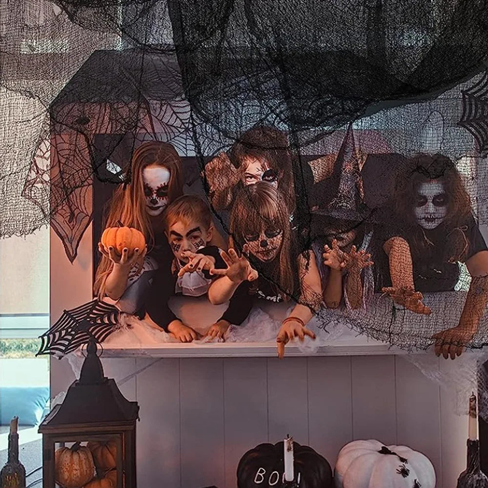 Halloween Creepy Gauze Torn Scary Cloth Horror Haunted House