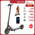 W3C Electric Scooter 8.5 Inch 500W Max Motor 36V7.8Ah Battery 24-34KM Range 3 Speed 35KM/H Rear Drive Rear Hub Brake + E Brake With App E Scooter