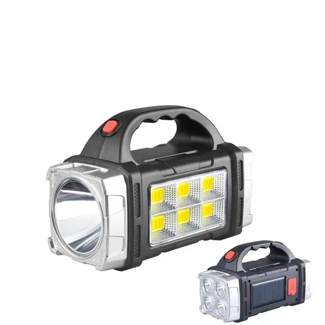 USB Rechargeable LED COB Flashlight Waterproof Portable