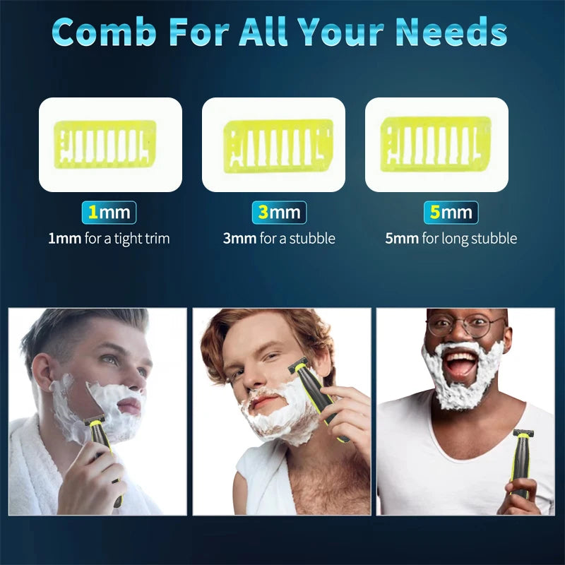 Electric Shaver for Men and Women Portable Full Body Trimmer USB