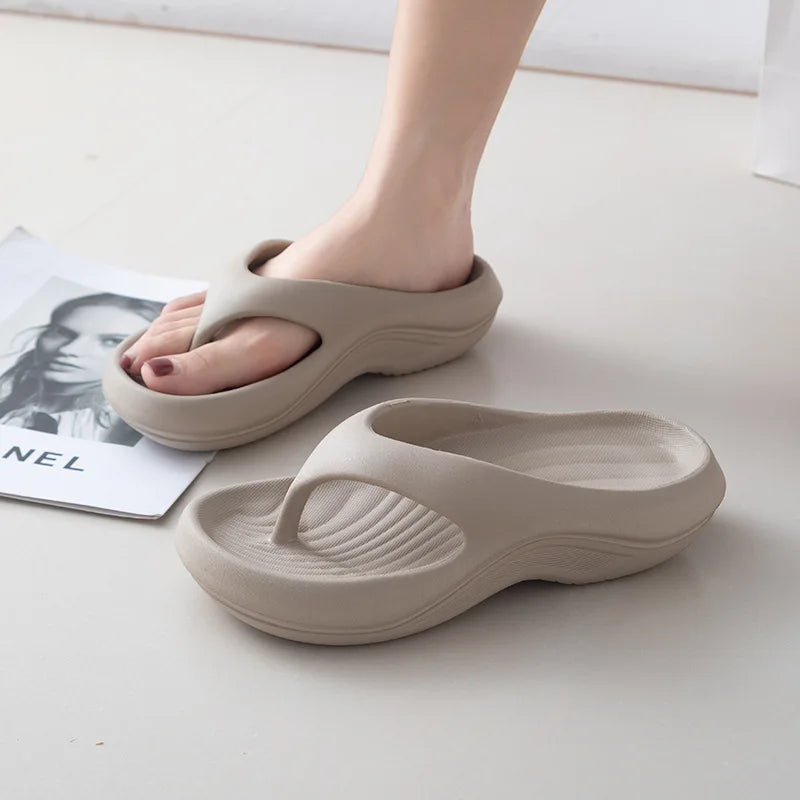 Thick Platform EVA Flip Flops For Women 2025