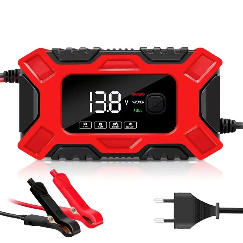 Car Battery Charger 12V Intelligent Pulse Repair