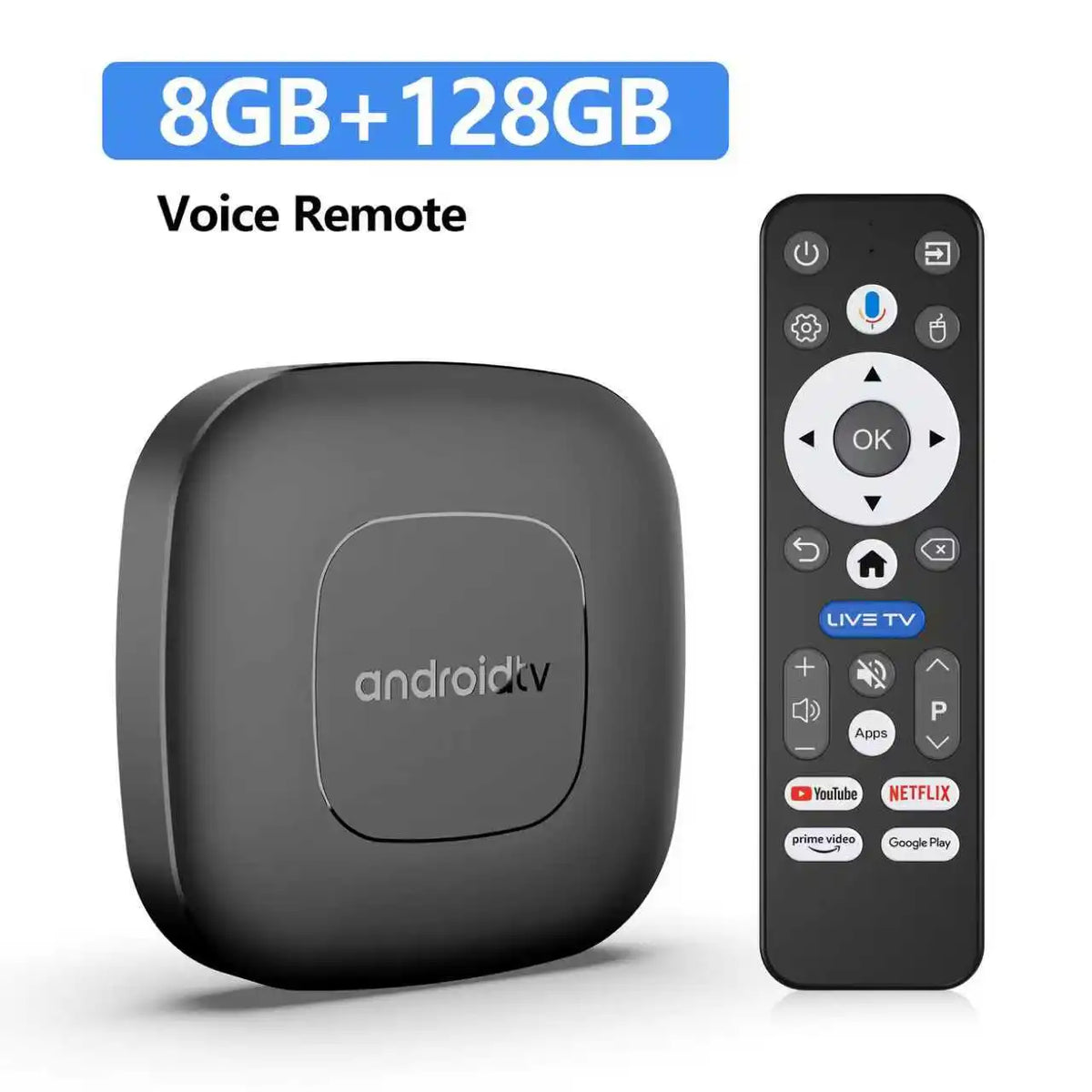 2026 Smart Android 16 TV Box T1 RK3518 Quad Core WiFi 2.4G/5G
