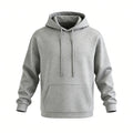 Heavyweight Hoodie Unisex Fleece Lined Pullover Hoodie For Casual/Warm