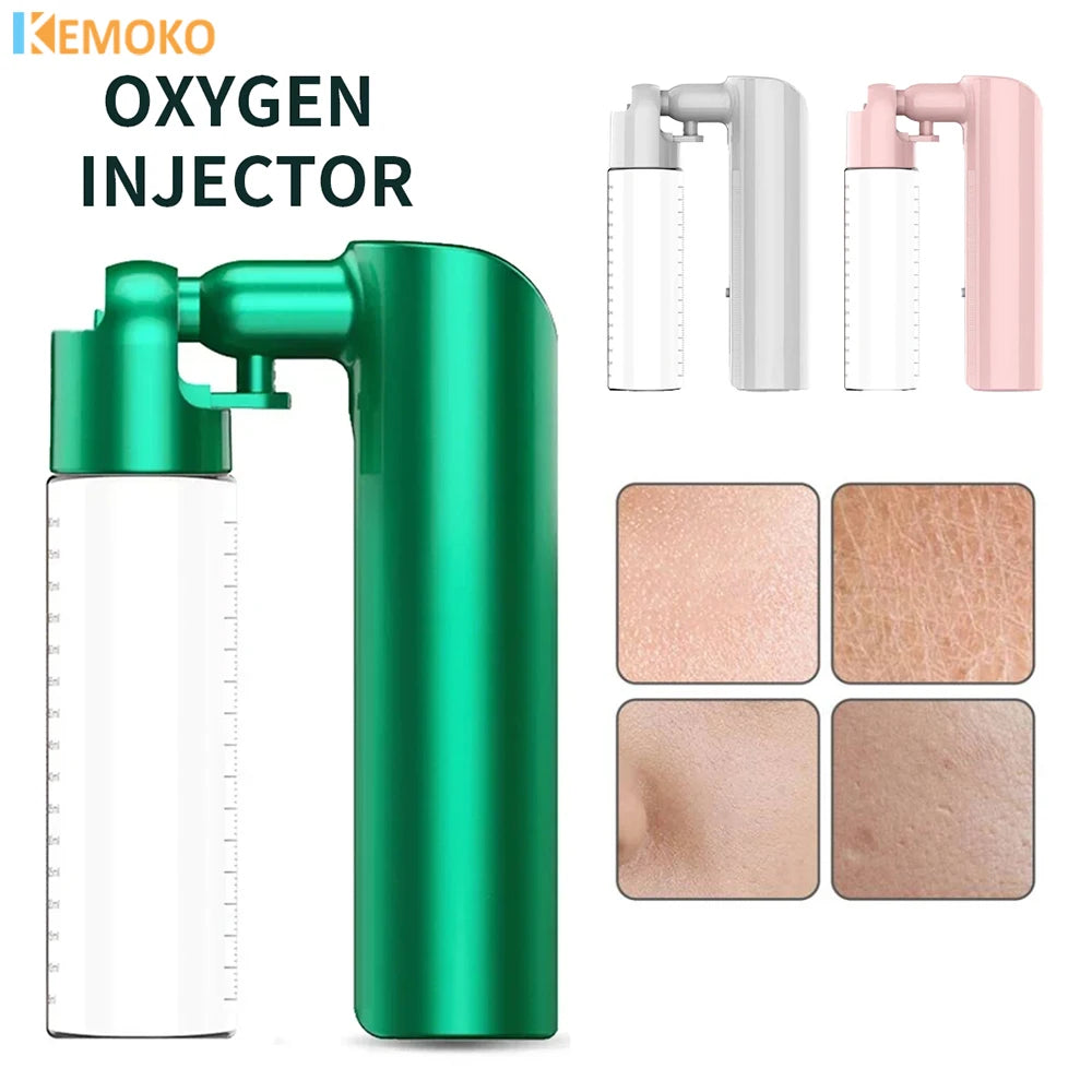 Nano Steam Gun Wireless Ultrasonic Nano Mist Sprayer Cooler Face Steamer Moisturizer Cooler Atomization Sanitizer Skin Care Tool