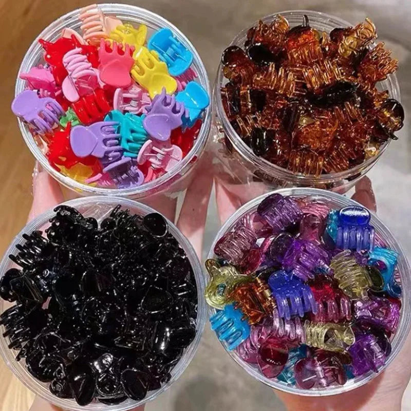 10-60pcs/pack Hair Claw Clips for Women Girls Accessories