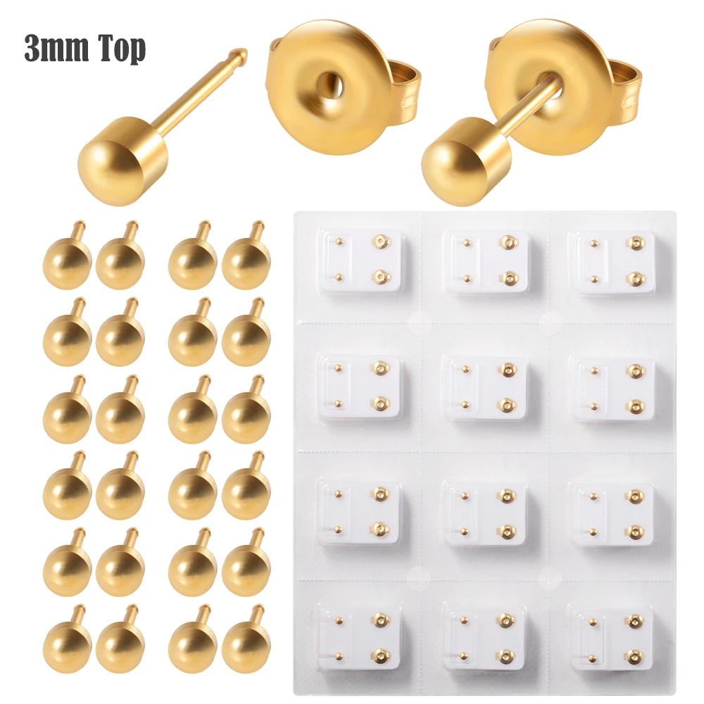 Professional Ear Piercing Gun Tool Set Steel Stud Earrings Safe