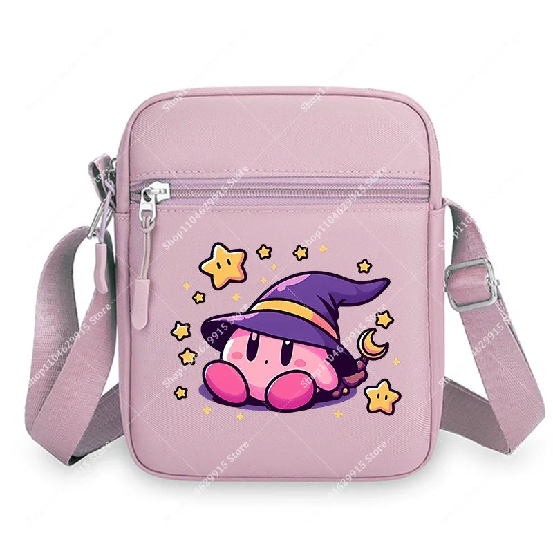 Star Kirbys Shoulder Bags Cute Cartoon Anime Crossbody Bag