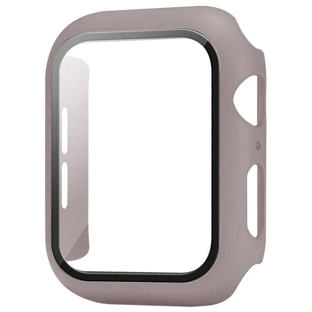 Glass+Cover For Apple Watch case 10 9 8 7 6 SE 5 iWatch Accessorie