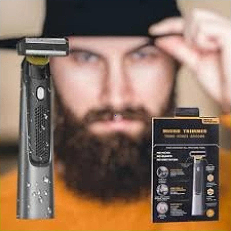 Men Handheld Electric Shaver Cordless Grooming Kit,