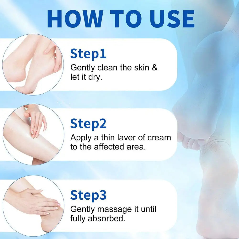 60% Urea Foot Cream Care Deep Moisturizing Foot Callus Remover Soften Cracked Heel Repair Cream Nourishes for Feet, Knees
