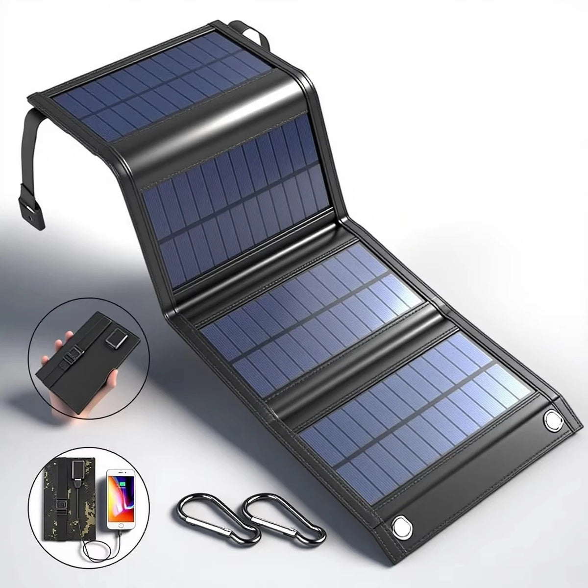 4 Fold 100W Foldable Solar Panel 20W/H