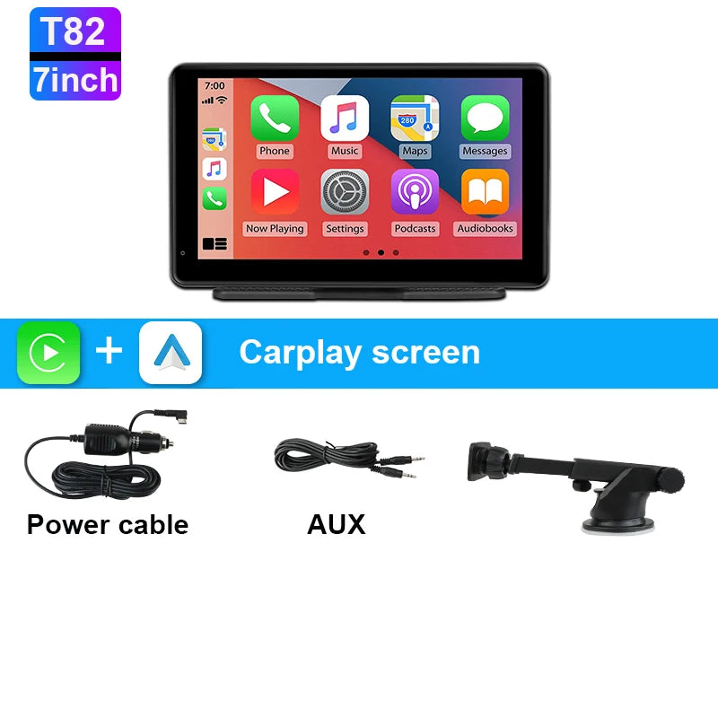 7/10 inch Carplay Car Smart Screen Multimedia Video player Wireless