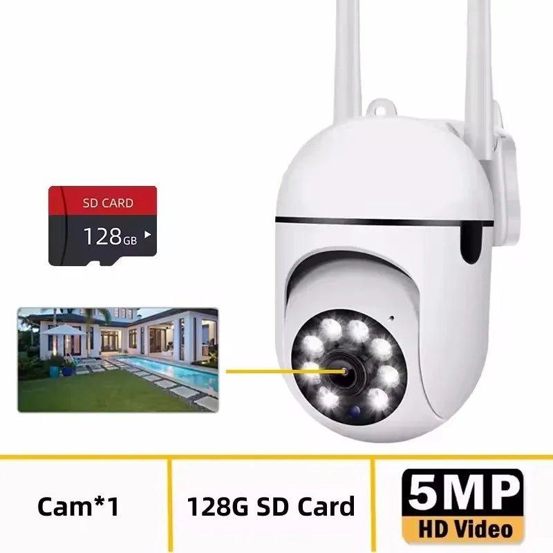 Home Camera HD 8MP Baby WIFI Camera Dual Lens Indoor Mobile Tracking