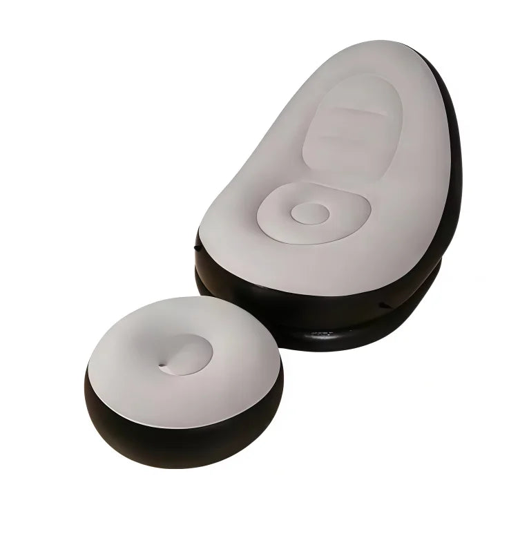 Stocking Stuffers Inflatable Lazy Couch Sofa Set, Foldable Recliner