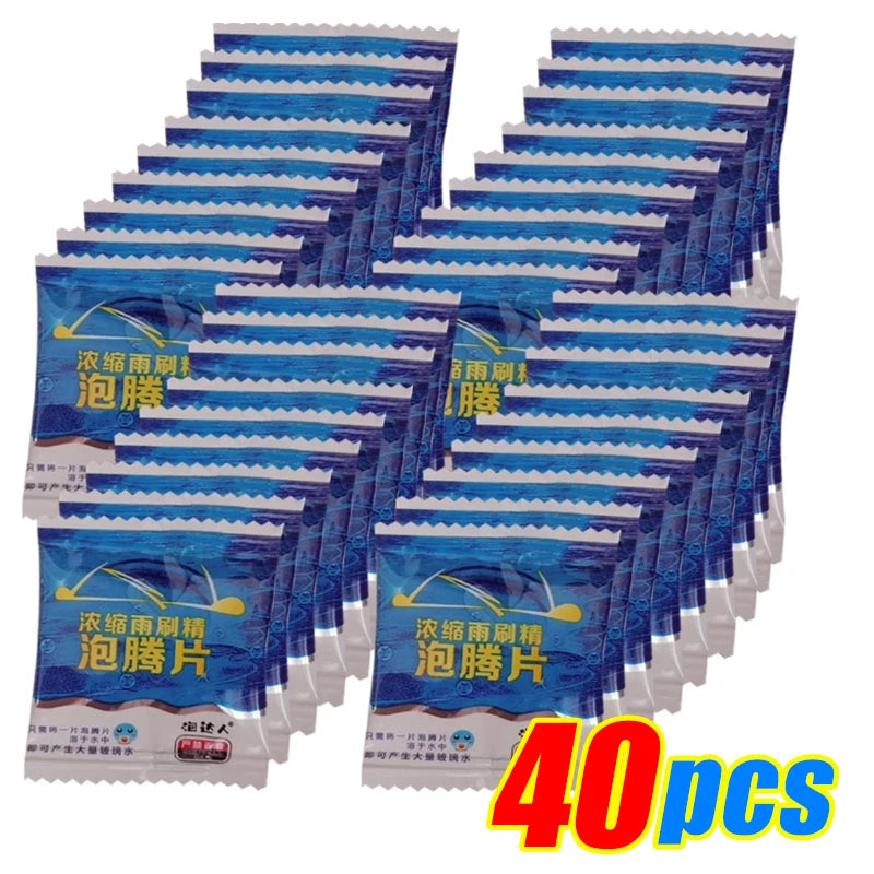 Car Windshield Cleaner Effervescent Tablets Solid Washer Agent