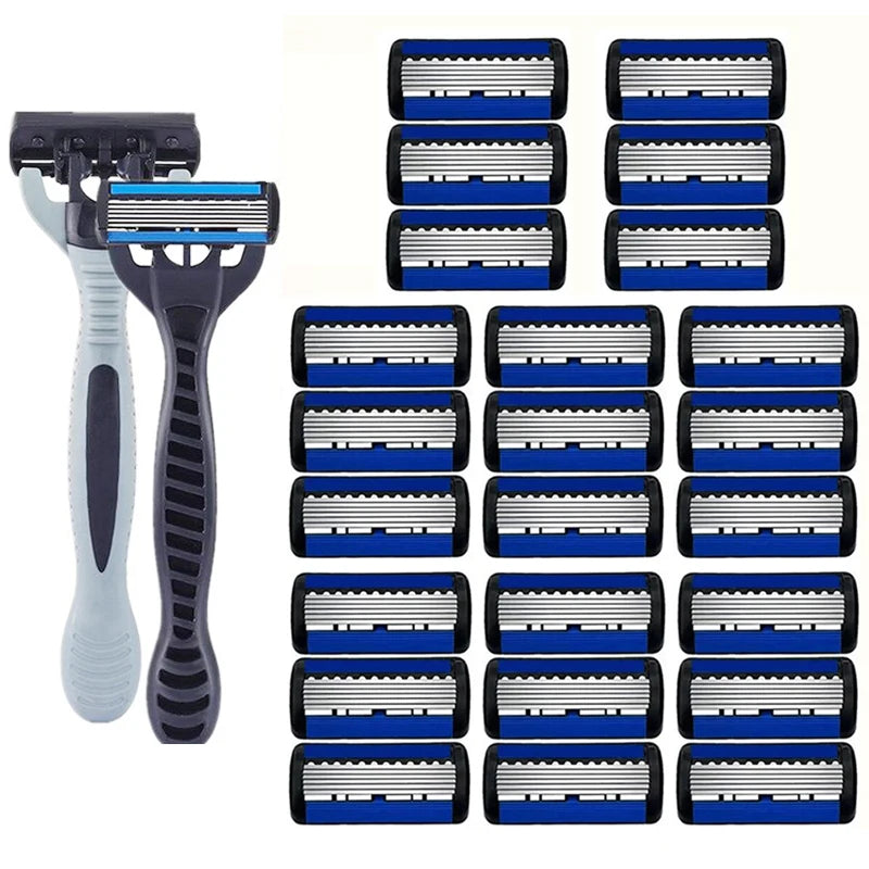 Razor Classic 6 Layer Safety Razor for Mens Shaving&Womens Hair Removal
