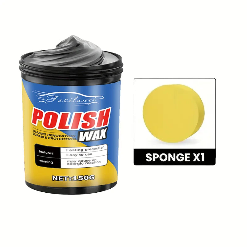150g Plastic & Rubber Repair Paste - Black Crystal Polish for Car Scratches,