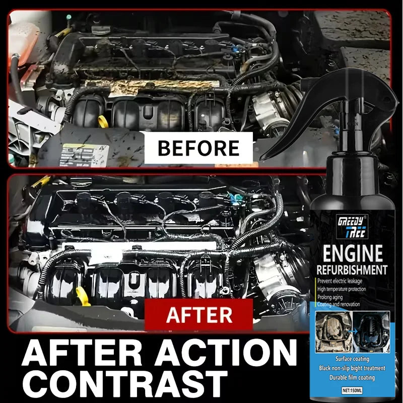 Engine Repair Spray - Powerful Cleaning and Polishing Formula,