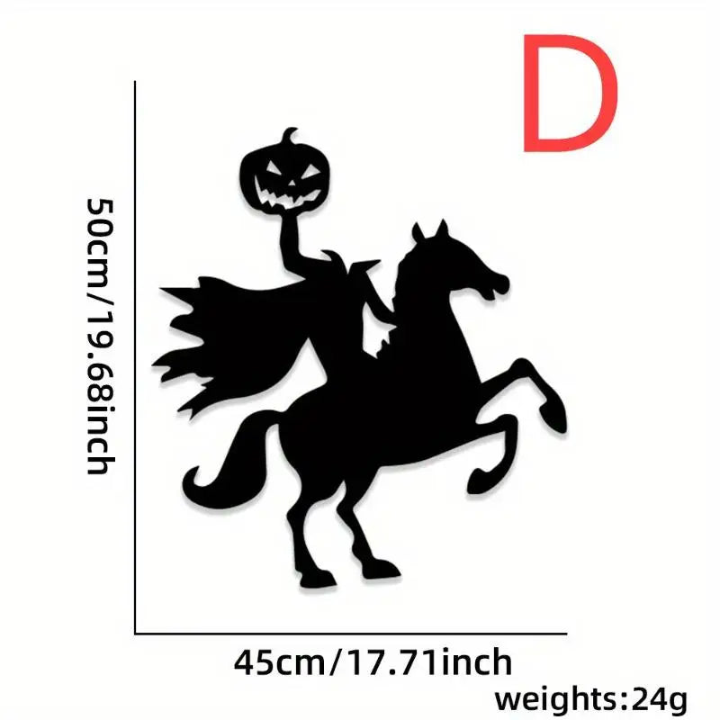 Halloween Evil Pattern Wall Sticker Waterproof Removable Decal
